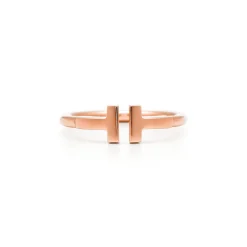 Tiffany & Co. Rose Gold Ring | Tiffany T | ^ Rings|Men's Jewelry