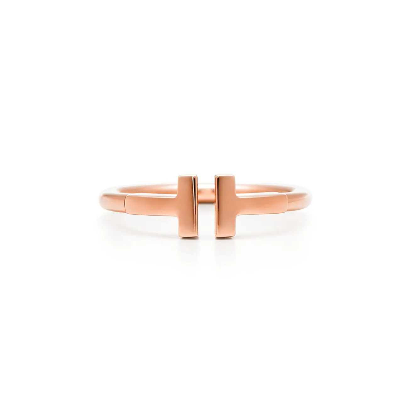 Tiffany & Co. Rose Gold Ring | Tiffany T | ^ Rings|Men's Jewelry