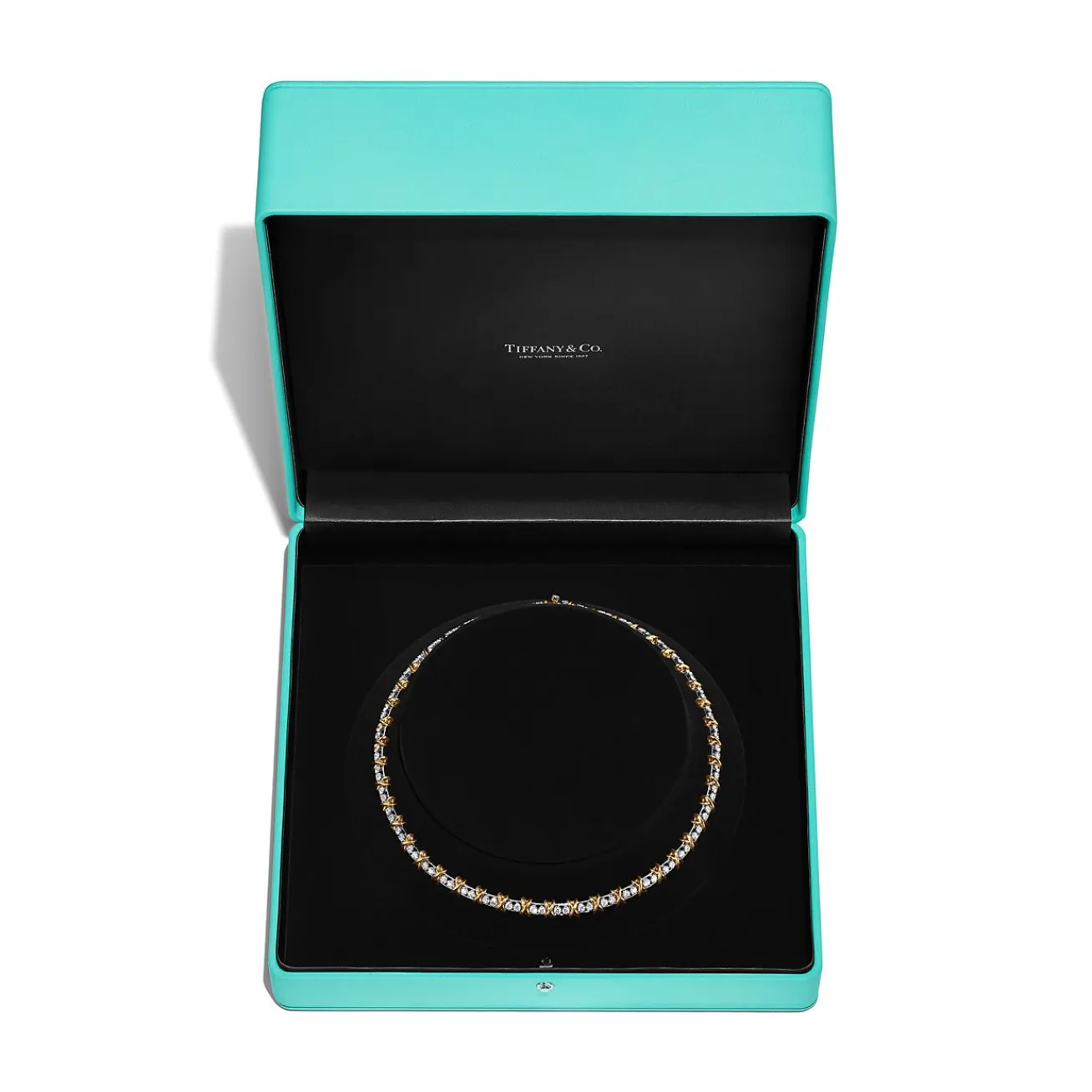 Tiffany & Co. Schlumberger by ™ Ninety-two Stone Necklace in Platinum and Gold | ^ Necklaces & Pendants|Gold Jewelry