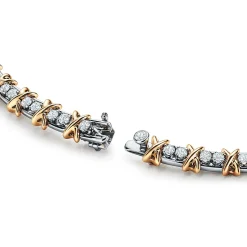 Tiffany & Co. Schlumberger by ™ Ninety-two Stone Necklace in Platinum and Gold | ^ Necklaces & Pendants|Gold Jewelry