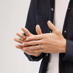 Tiffany & Co. Schlumberger® Platinum Two-Row Rope Ring | ^Women Rings|Men's Jewelry