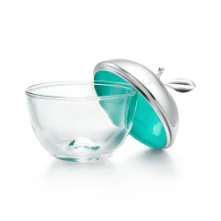Tiffany & Co. Shop Crystal and Sterling Silver Apple Box | ^ Gifts to Personalize|Business Gifts