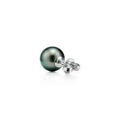 Tiffany & Co. Shop 18k White Gold Tahitian Pearl Earrings | ^ Earrings|Pearl Jewelry