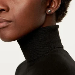 Tiffany & Co. Shop 18k White Gold Tahitian Pearl Earrings | ^ Earrings|Pearl Jewelry