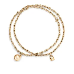 Tiffany & Co. Shop Tiffany HardWear 36" 18K Gold Link Wrap Necklace | ^ Necklaces & Pendants|Men's Jewelry