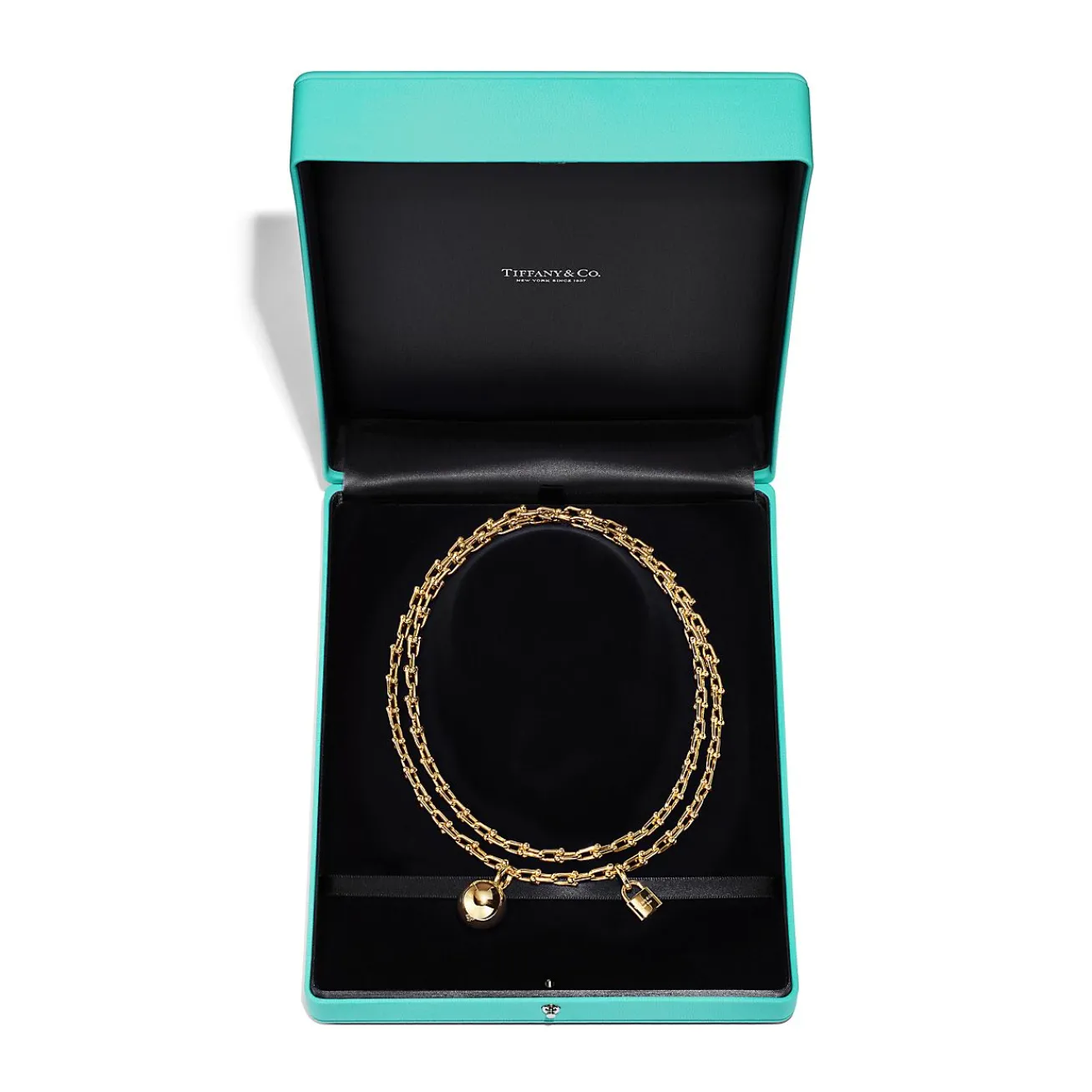Tiffany & Co. Shop Tiffany HardWear 36" 18K Gold Link Wrap Necklace | ^ Necklaces & Pendants|Men's Jewelry
