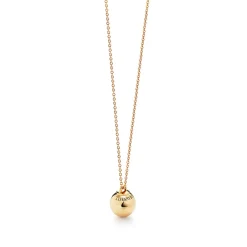 Tiffany & Co. Shop Tiffany HardWear 18K Gold Ball Pendant | ^ Necklaces & Pendants|Men's Jewelry