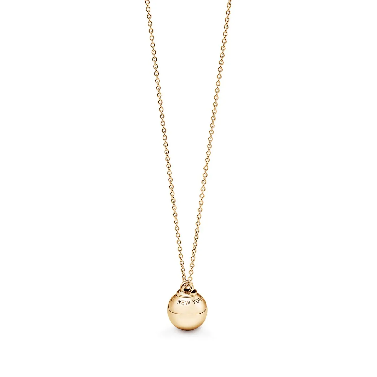Tiffany & Co. Shop Tiffany HardWear 18K Gold Ball Pendant | ^ Necklaces & Pendants|Men's Jewelry