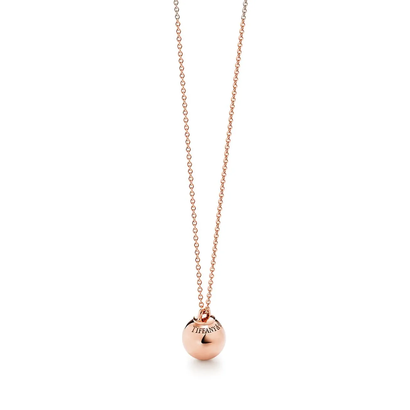 Tiffany & Co. Shop Tiffany HardWear 18K Rose Gold Ball Pendant | ^ Necklaces & Pendants|Rose Gold Jewelry