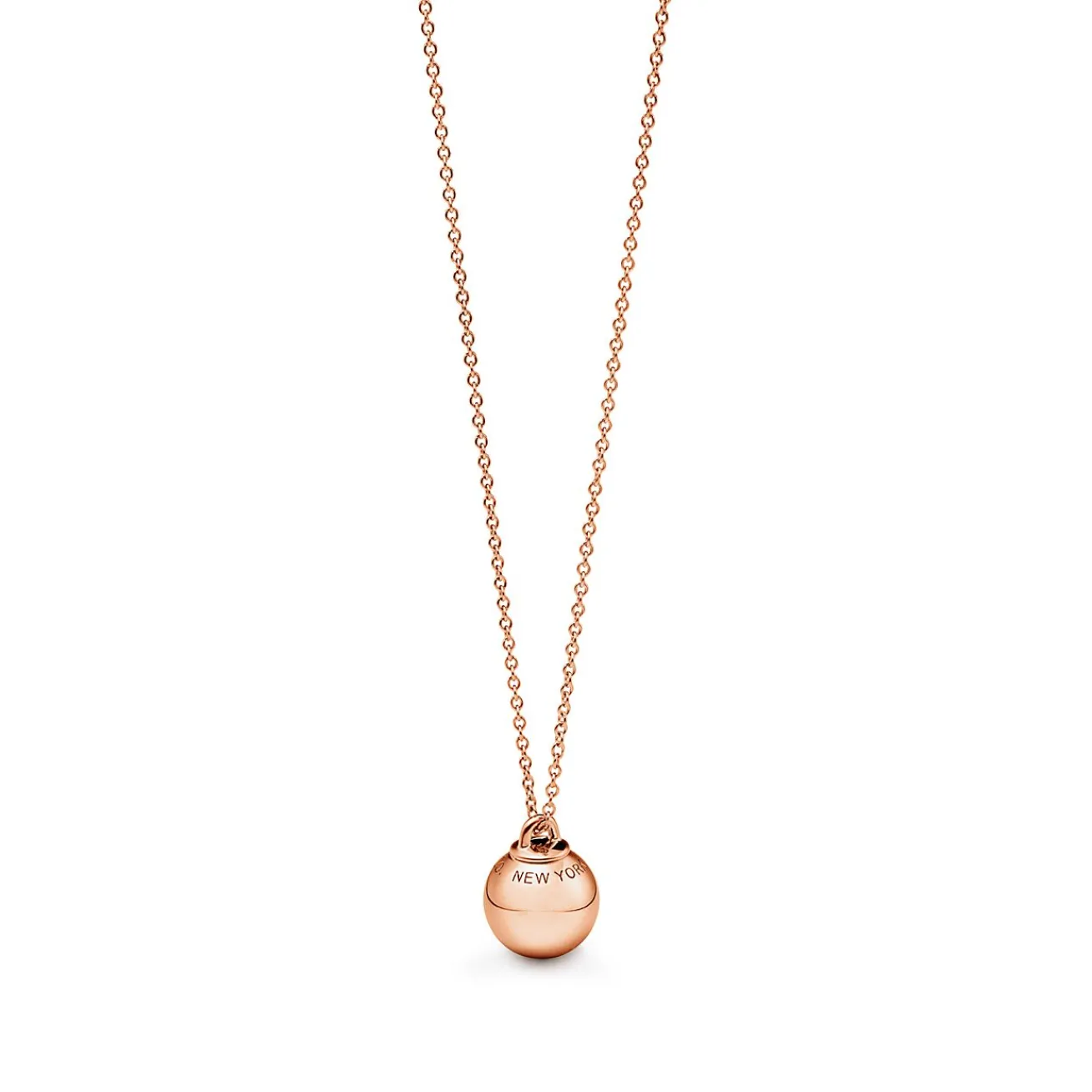 Tiffany & Co. Shop Tiffany HardWear 18K Rose Gold Ball Pendant | ^ Necklaces & Pendants|Rose Gold Jewelry