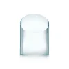 Tiffany & Co. Slant-cut oval award in glass, 6.5" high. | ^ Business Gifts