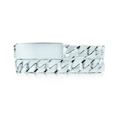 Tiffany & Co. Sterling Silver ID Wrap Bracelet | ^ Bracelets|Bold Silver Jewelry