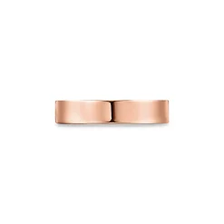 Tiffany & Co. T&CO.® Band Ring in Rose Gold with a Diamond | ^ Rings|Rose Gold Jewelry