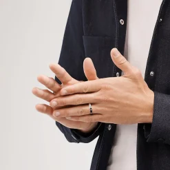 Tiffany & Co. T&CO.® band ring with diamonds in platinum, 3mm wide. | ^Women Rings|Platinum Jewelry