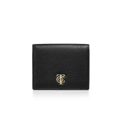 Tiffany & Co. T&CO. Trifold Wallet in Black Leather | ^Women Small Leather Goods|Women's Accessories