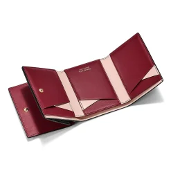 Tiffany & Co. T&CO. Trifold Wallet in Black Leather | ^Women Small Leather Goods|Women's Accessories