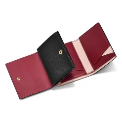 Tiffany & Co. T&CO. Trifold Wallet in Black Leather | ^Women Small Leather Goods|Women's Accessories