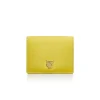 Tiffany & Co. T&CO. Trifold Wallet in Chartreuse Leather | ^Women Small Leather Goods|Women's Accessories