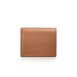 Tiffany & Co. T&CO. Trifold Wallet in Clay Brown Leather | ^Women Small Leather Goods|Women's Accessories