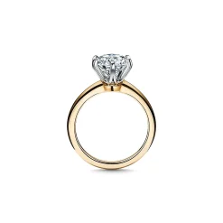Tiffany & Co. The Tiffany® Setting in 18k yellow gold: world's most iconic engagement ring. | ^ Engagement Rings