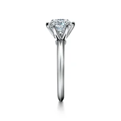 Tiffany & Co. The Tiffany® Setting in platinum: world's most iconic engagement ring. | ^ Engagement Rings