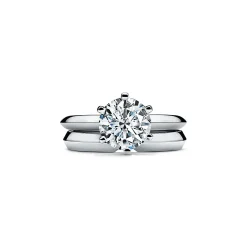 Tiffany & Co. The Tiffany® Setting in platinum: world's most iconic engagement ring. | ^ Engagement Rings