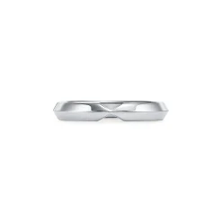 Tiffany & Co. The Tiffany® Setting nesting narrow band ring in platinum, 3 mm wide. | ^Women Rings|Stacking Rings