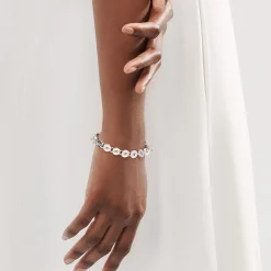 Tiffany & Co. Tiffany 1837® circle bracelet in sterling silver, medium. | ^ Bracelets|Sterling Silver Jewelry