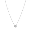 Tiffany & Co. Tiffany 1837® circle pendant in 18k white gold with diamonds. | ^ Necklaces & Pendants|Diamond Jewelry