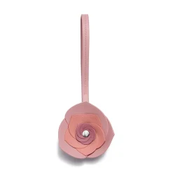 Tiffany & Co. ® Flower Bag Charm in Rose Leather | ^Women Small Leather Goods|Women's Accessories