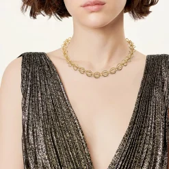 Tiffany & Co. Schlumberger® Circle Rope necklace in 18k gold. | ^ Necklaces & Pendants|Gold Jewelry
