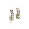 Tiffany & Co. Schlumberger® Twenty Stone hoop earrings in gold with diamonds. | ^ Earrings|Hoop Earrings