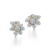 Tiffany & Co. Schlumberger® Cones with Petals Ear Clips in Platinum and Gold | ^ Earrings|Gold Jewelry
