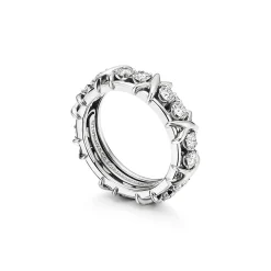 Tiffany & Co. Schlumberger® Sixteen Stone ring in platinum with diamonds. | ^Women Rings|Men's Jewelry