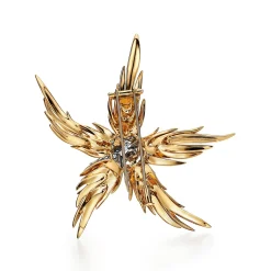 Tiffany & Co. Schlumberger® Paris Flames Brooch in Yellow Gold with Diamonds | ^ Brooches|Men's Jewelry