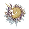 Tiffany & Co. Schlumberger® Unicorn clip of diamonds, sapphires and amethysts. | ^ Brooches|Diamond Jewelry