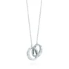 Tiffany & Co. Tiffany 1837™ interlocking circles pendant in sterling silver. | ^ Necklaces & Pendants|Gifts for Her