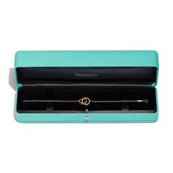Tiffany & Co. Tiffany 1837® Interlocking Circles Chain Bracelet in Rose Gold | ^ Bracelets|Rose Gold Jewelry