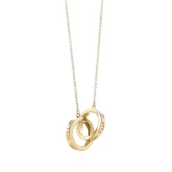 Tiffany & Co. Tiffany 1837® Interlocking Circles Pendant in Yellow Gold, Small | ^ Necklaces & Pendants|Gifts for Her