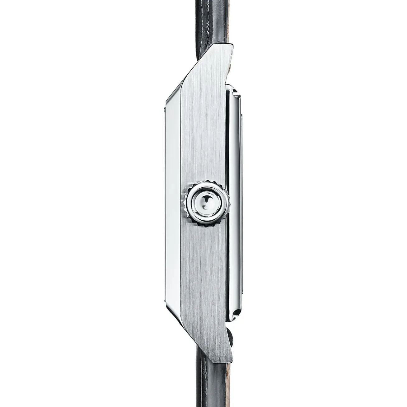 Tiffany & Co. Tiffany 1837 Makers 27 mm square watch in stainless steel. | ^ Fine Watches|Anniversary Gifts