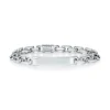 Tiffany & Co. Tiffany 1837® Makers I.D. chain bracelet in sterling silver, medium. | ^ Bracelets|Men's Jewelry