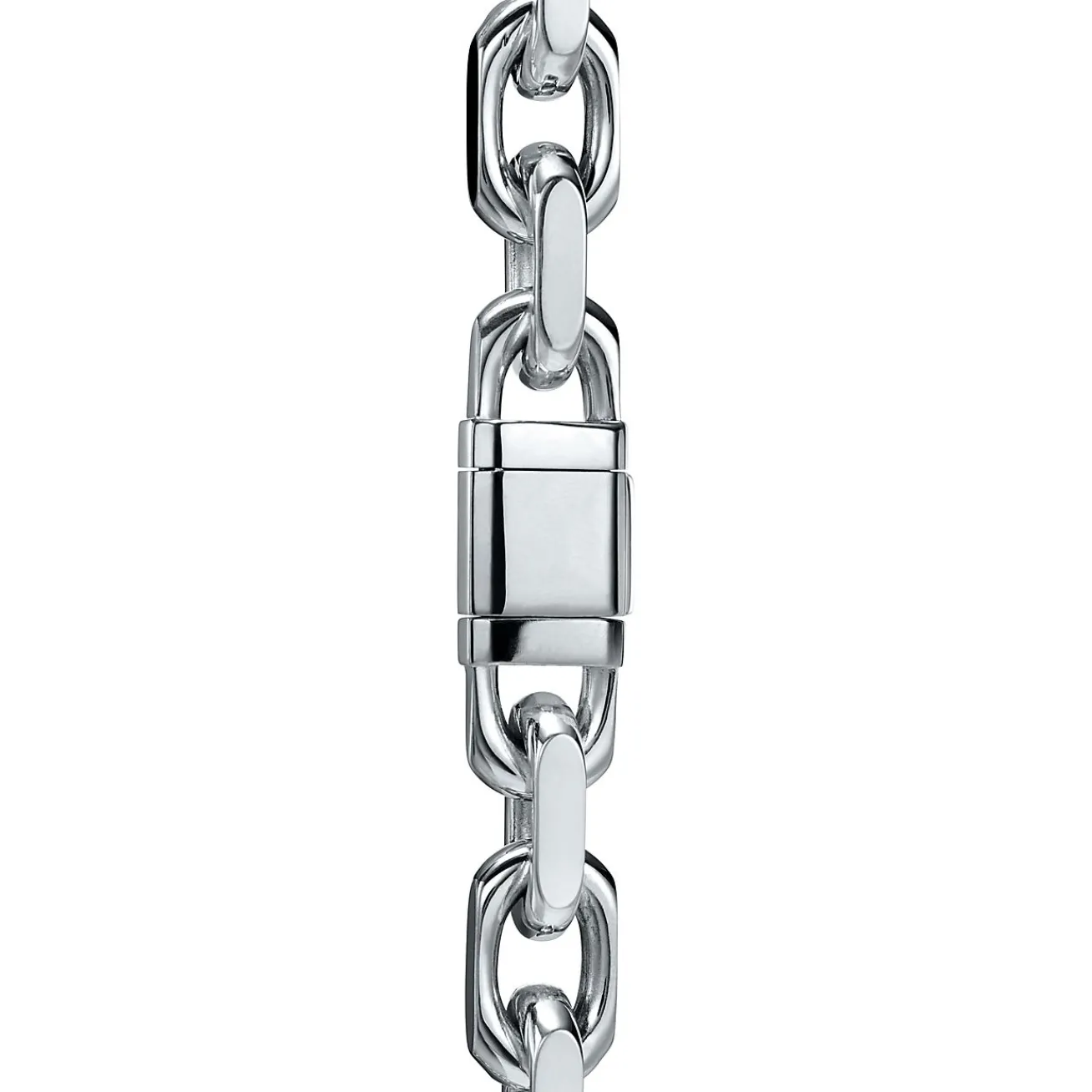 Tiffany & Co. Tiffany 1837® Makers I.D. chain bracelet in sterling silver, medium. | ^ Bracelets|Men's Jewelry