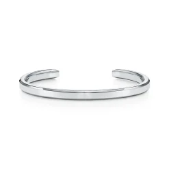Tiffany & Co. Tiffany 1837® Makers narrow cuff in sterling silver, medium. | ^ Bracelets|Men's Jewelry