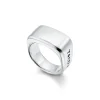 Tiffany & Co. Tiffany 1837® Makers signet ring in sterling silver, 12 mm wide. | ^ Rings|Men's Jewelry
