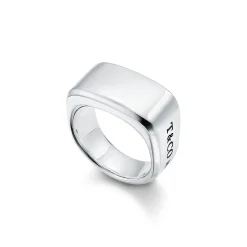Tiffany & Co. Tiffany 1837® Makers signet ring in sterling silver, 12 mm wide. | ^ Rings|Men's Jewelry
