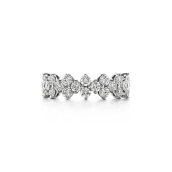 Tiffany & Co. Tiffany Aria ring of diamonds in platinum. | ^Women Rings|Stacking Rings