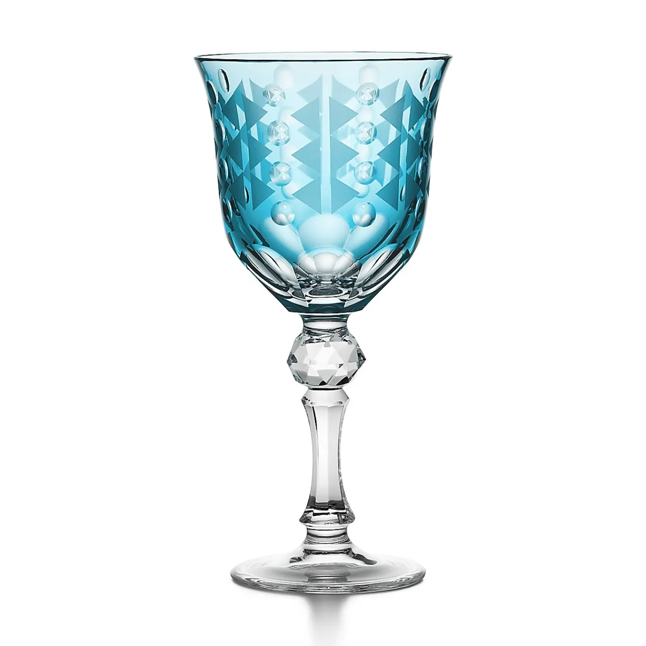 Tiffany & Co. Tiffany Berries Red Wine Glass in Tiffany Blue® Lead Crystal | ^ The Home|Housewarming Gifts