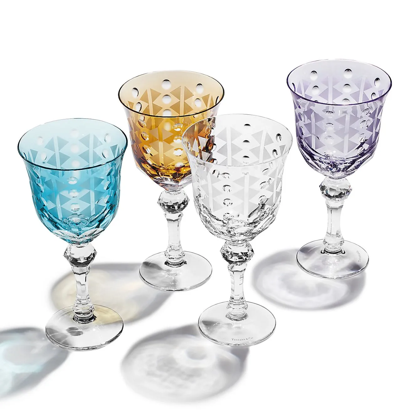 Tiffany & Co. Tiffany Berries Red Wine Glass in Tiffany Blue® Lead Crystal | ^ The Home|Housewarming Gifts