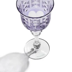 Tiffany & Co. Tiffany Berries White Wine Glass in Amethyst Purple Lead Crystal | ^ Glassware & Barware|Bar & Drinkware