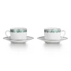 Tiffany & Co. Tiffany Blue Tiffany T True Cup and Saucer Set of Two, with Platinum Rims | ^ The Home|Housewarming Gifts